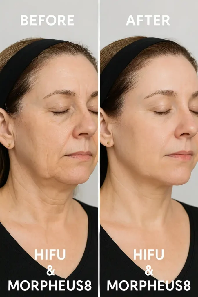 HIFU & Morpheus8 treatment results Abbots Langley - book in today!