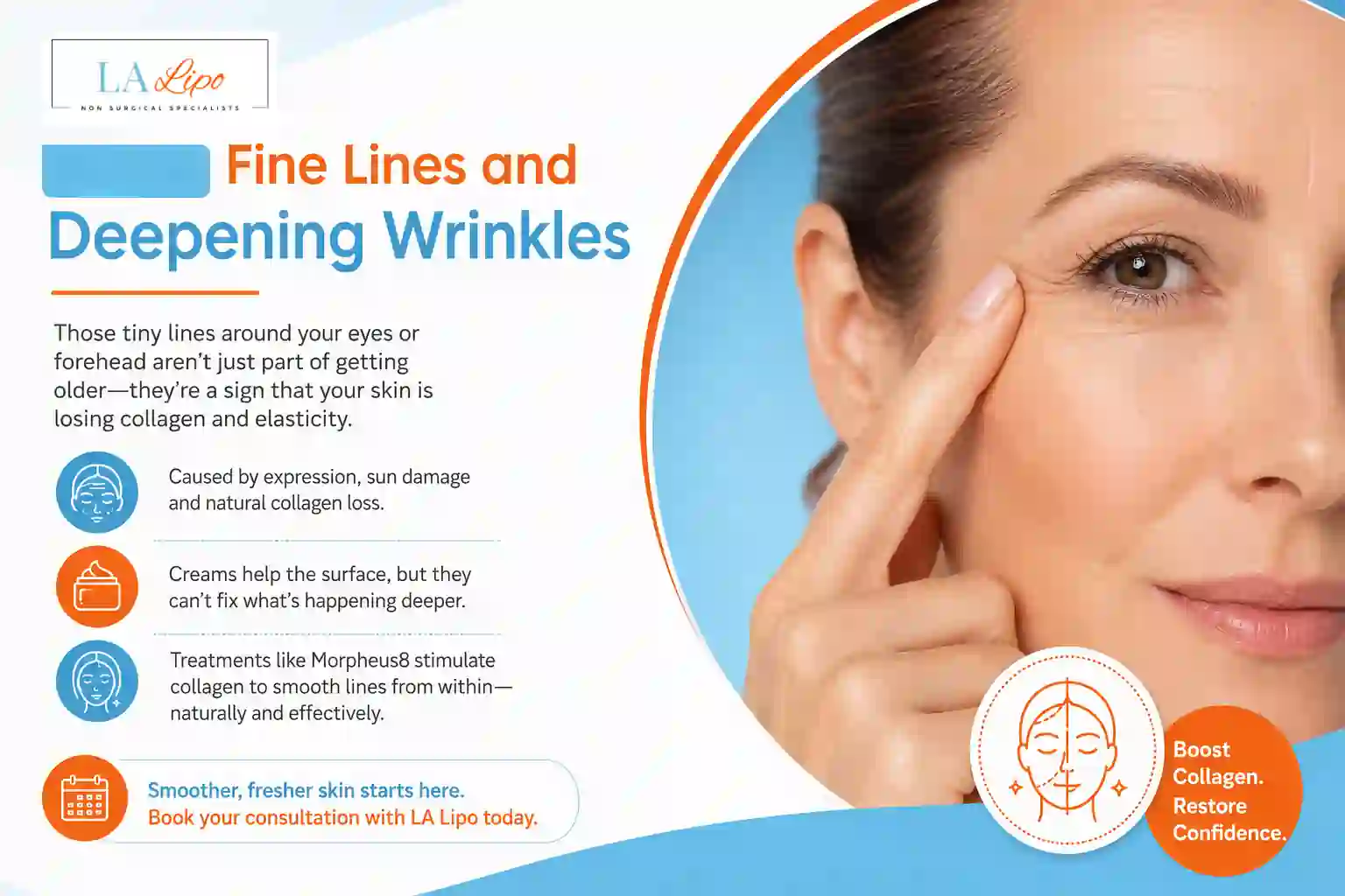 Sign #2: Fine Lines and Deepening Wrinkles Abbots Langley